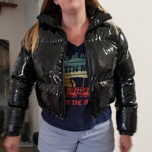 Women's Cropped Puffer Jacket